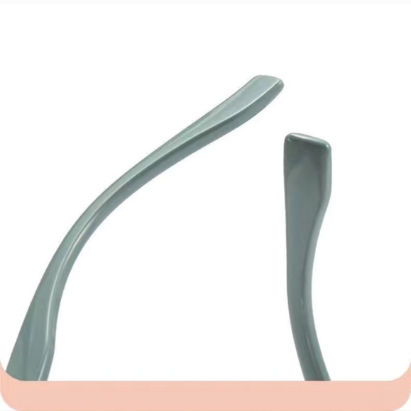 Vintage Oversized Square Trendy Rimless Shades Gradient Sunglasses - Picture 3 of 5